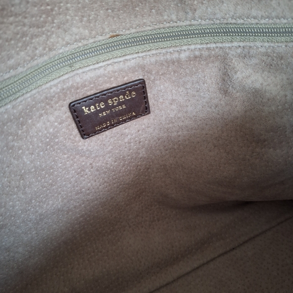 Kate Spade | Giraffe Faux Hair Brown Leather Satchel - Picture 12 of 15